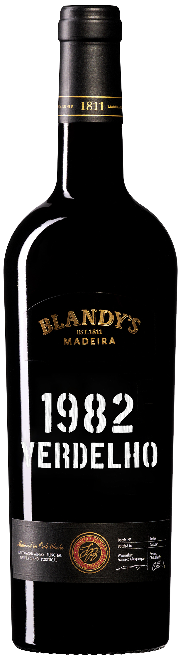 Buy Blandy's Verdelho Madeira 1982 750ML Online -Craft City