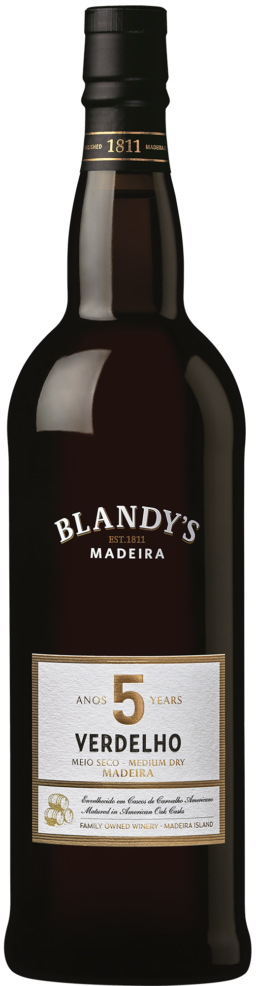 Buy Blandy's Verdelho Madeira 5YR 750ML Online -Craft City