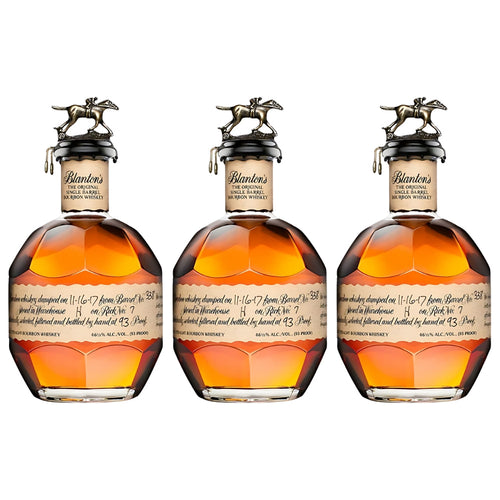 Buy Blanton's Original Single Barrel Whiskey 3pk Online -Craft City