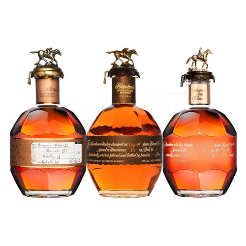Blanton's Straight From The Barrel, Black Label & Gold Label Bundle