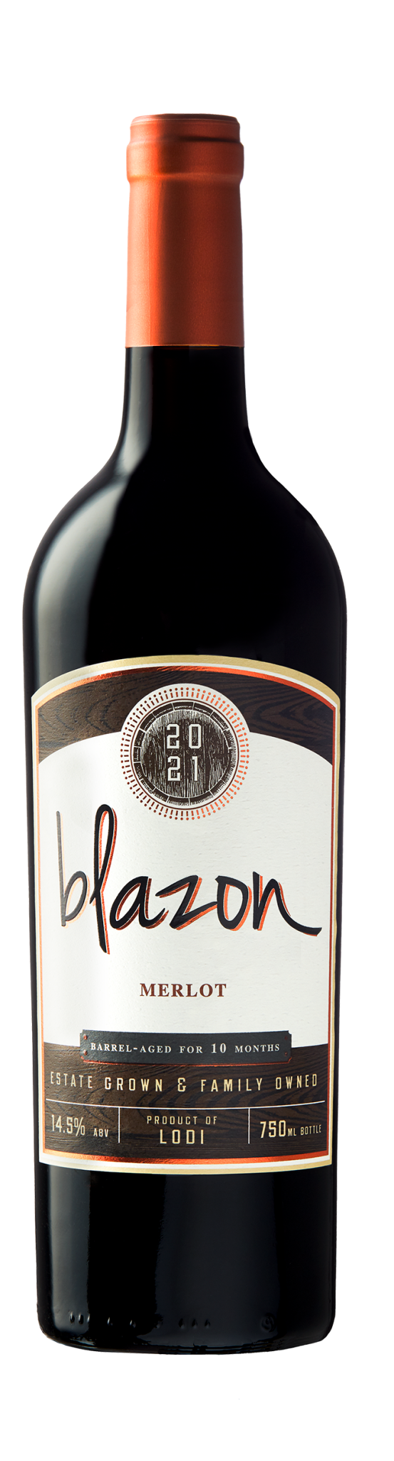 Buy Blazon Merlot 21 750ML Online -Craft City
