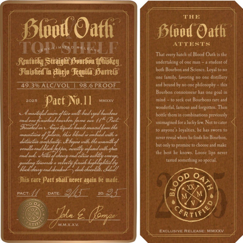 Buy Blood Oath Pact No. 11 Online -Craft City