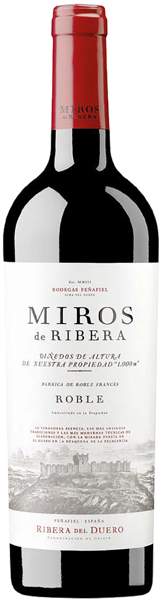 Buy Bodegas Penafiel Miros Rib Roble 21 750ML Online -Craft City
