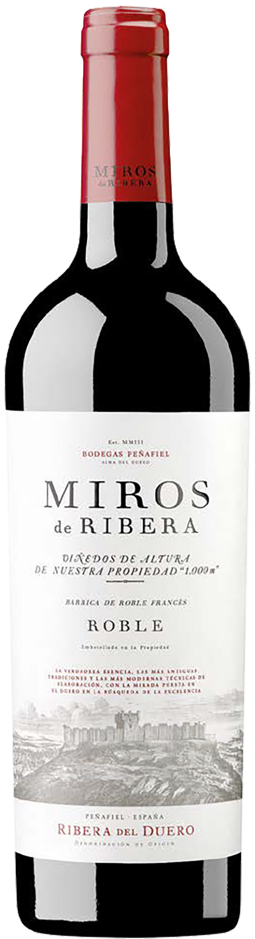 Buy Bodegas Penafiel Miros Rib Roble 21 750ML Online -Craft City