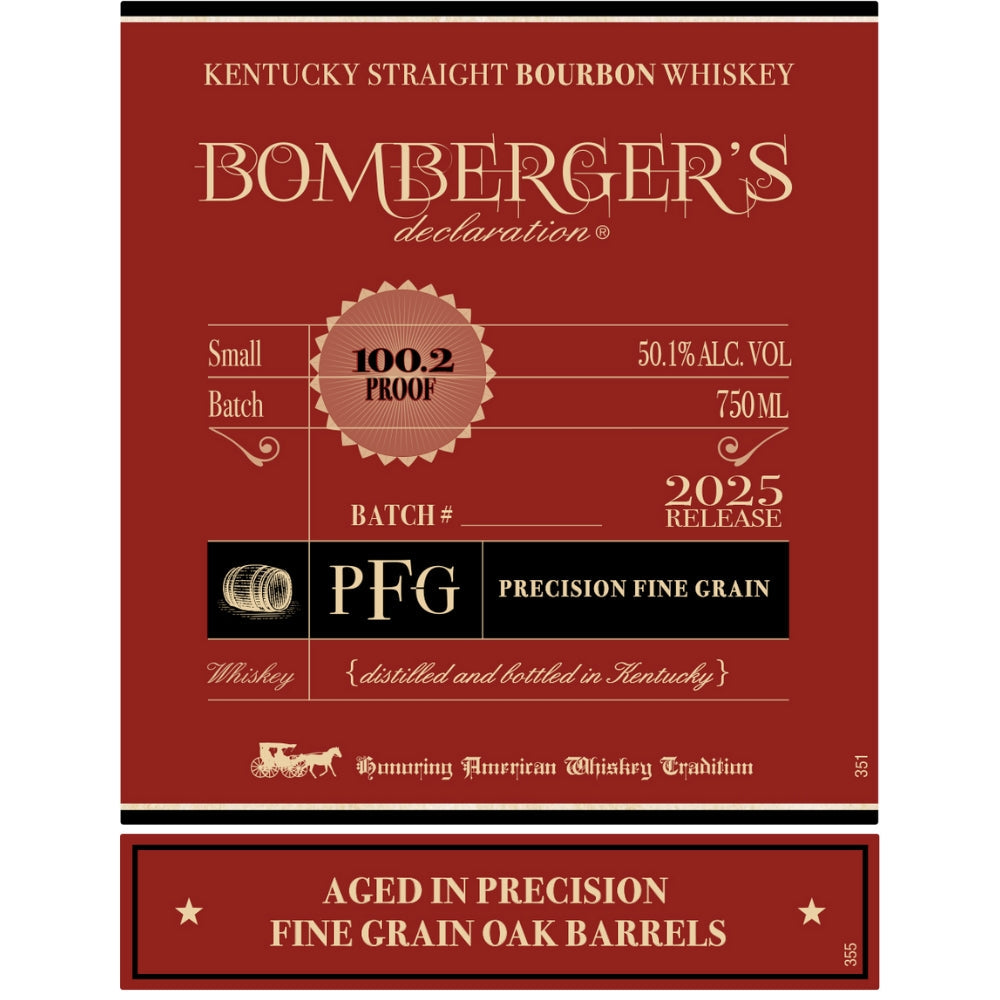 Buy Bombergerôs Declaration Precision Fine Grain Bourbon Online -Craft City