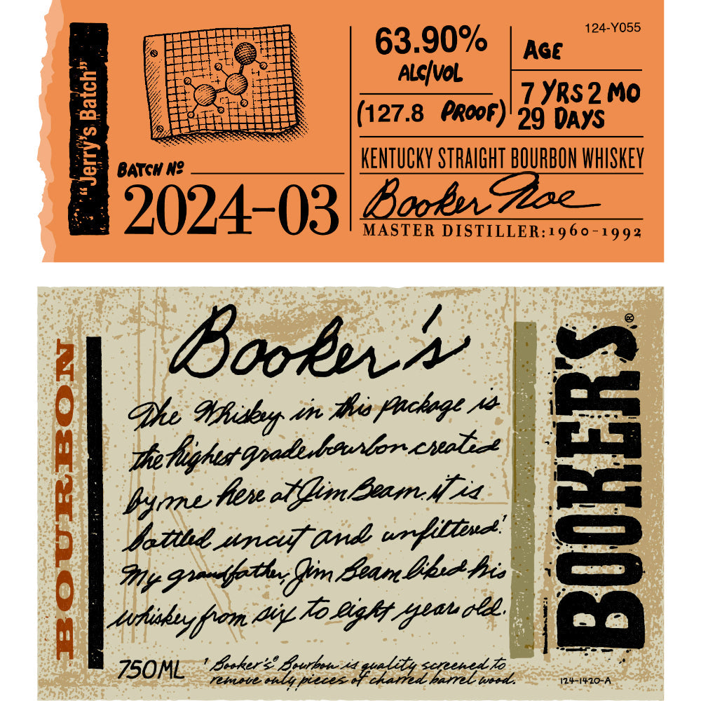 Buy Booker's Bourbon 2024-03 “Jerry’s Batch” Online -Craft City
