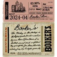 Buy Booker's Bourbon 2024-04 úJimmy's Batchù Online -Craft City