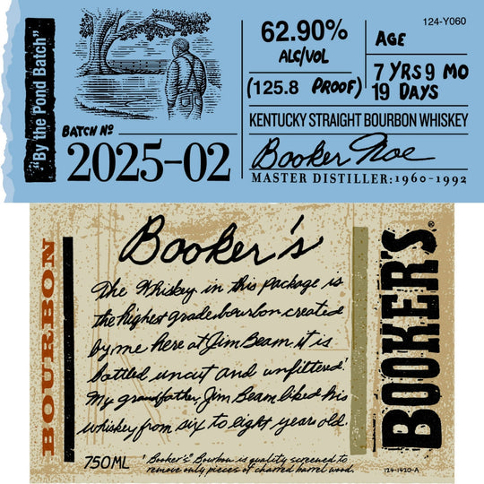 Buy Booker's Bourbon 202502 “By the Pond Batch” Online Craft City