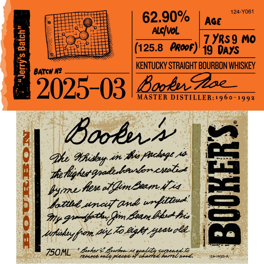 Buy Booker's Bourbon 2025-03 úJerryôs Batchù Online -Craft City