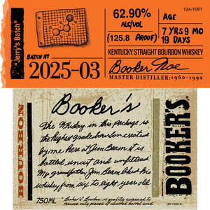 Buy Booker's Bourbon 2025-03 úJerryôs Batchù Online -Craft City