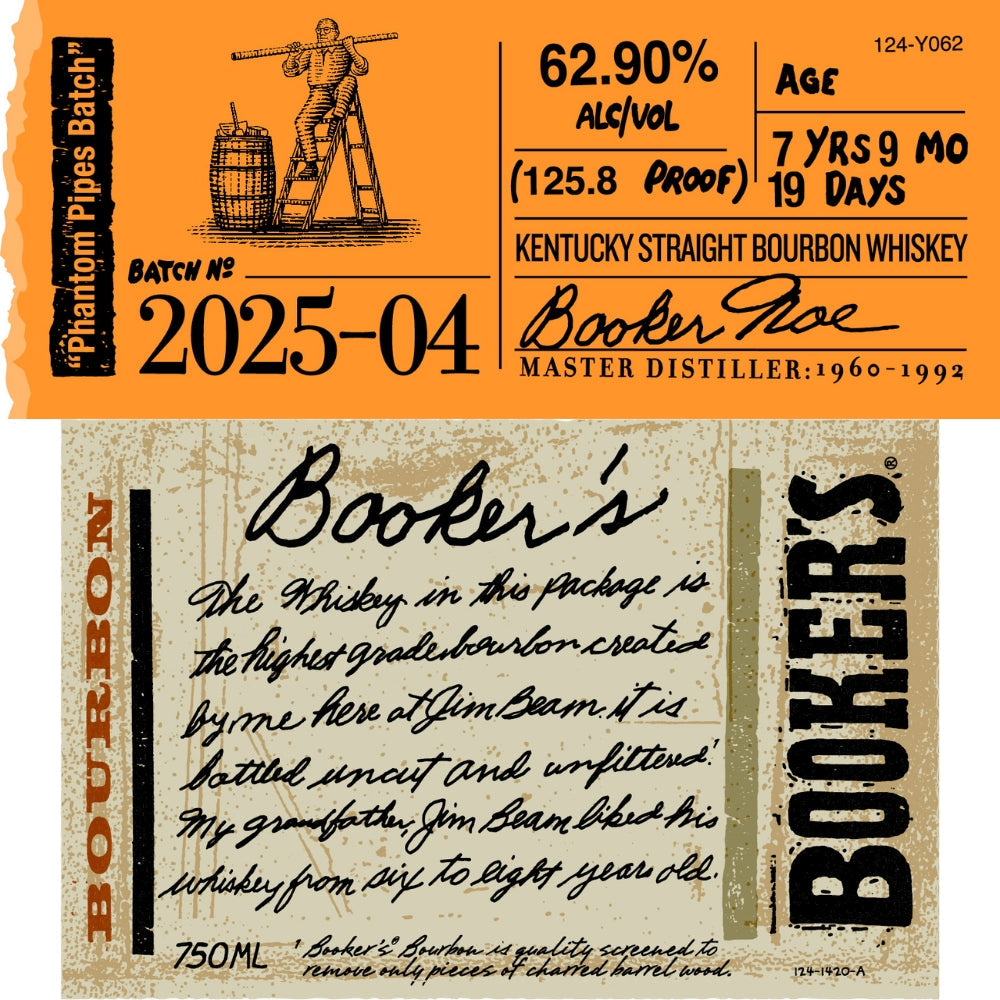 Buy Booker's Bourbon 2025-04 úPhantom Pipes Batchù Online -Craft City