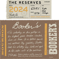 Buy Bookerôs Bourbon The Reserves 2024 Batch Online -Craft City