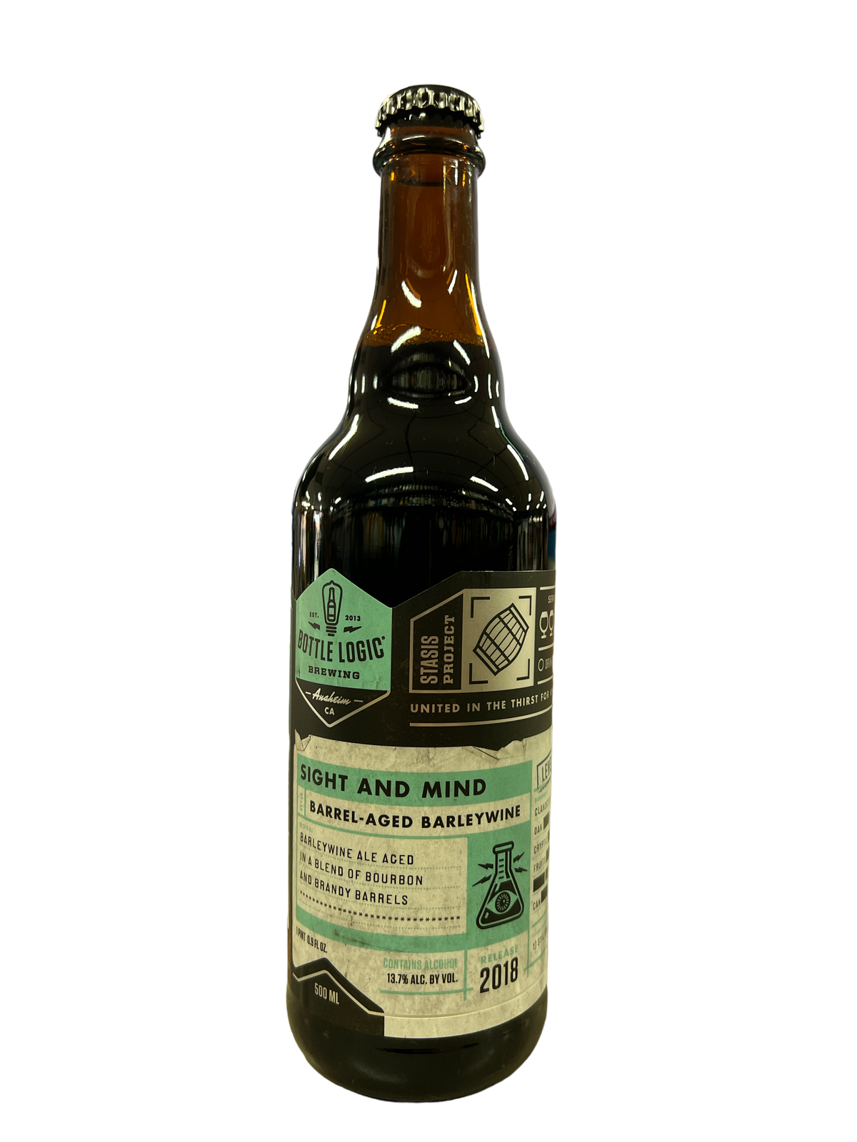 Buy Bottle Logic Sight And Mind Barleywine 2018 Online -Craft City