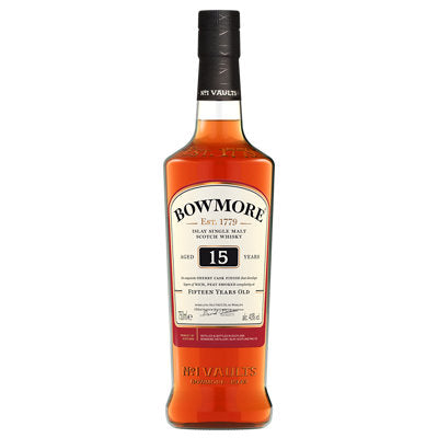 Buy Bowmore Single Malt Scotch Darkest 15 Yr 86 750ML Online -Craft City