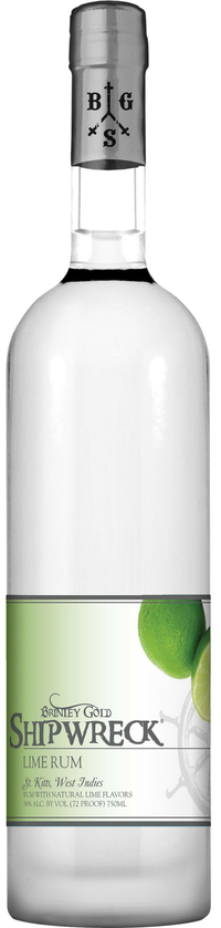 Buy Brinley Shipwreck Rum Lime 750ML Online -Craft City