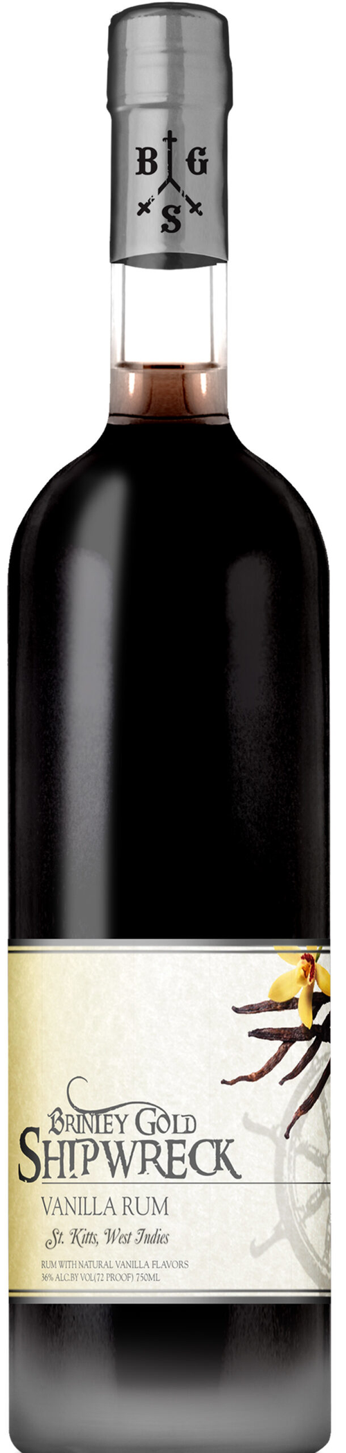 Buy Brinley Shipwreck Rum Vanilla 750ML Online -Craft City