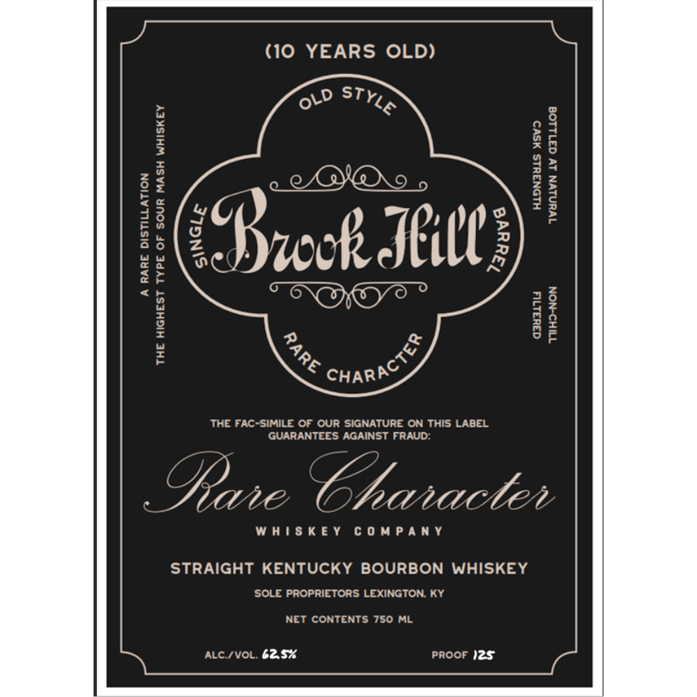 Buy Brook Hill 10 Year Old Straight Bourbon Online -Craft City