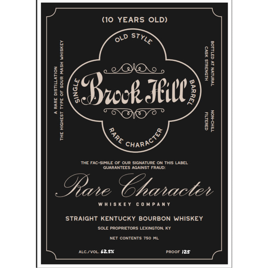 Buy Brook Hill 10 Year Old Straight Bourbon Online -Craft City