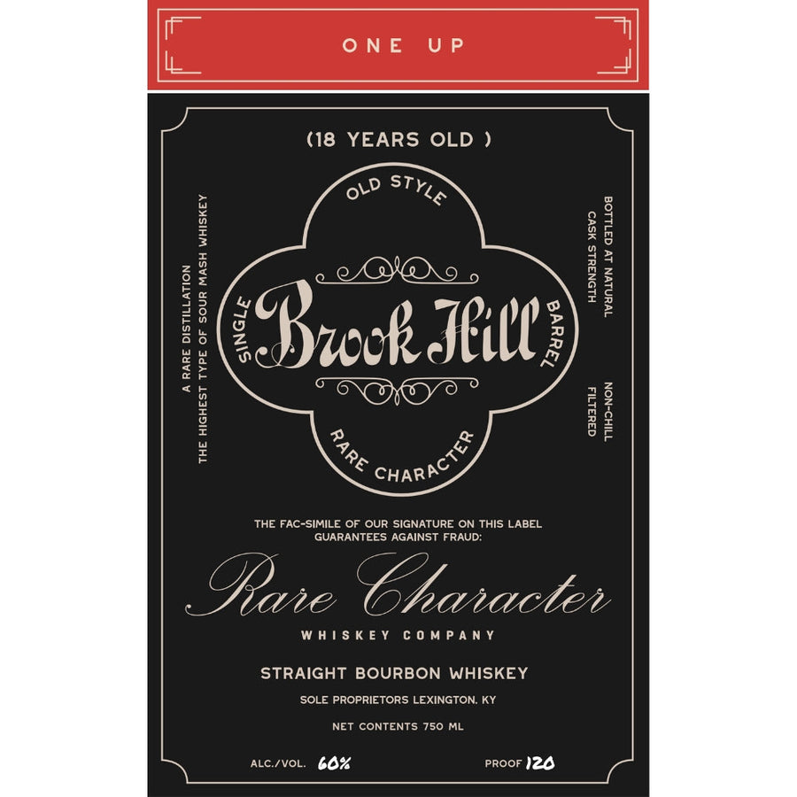 Buy Brook Hill 18 Year Old "One Up" Bourbon Online -Craft City