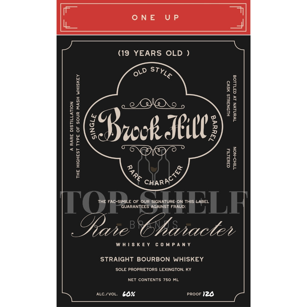 Buy Brook Hill 19 Year Old "One Up" Bourbon Online -Craft City