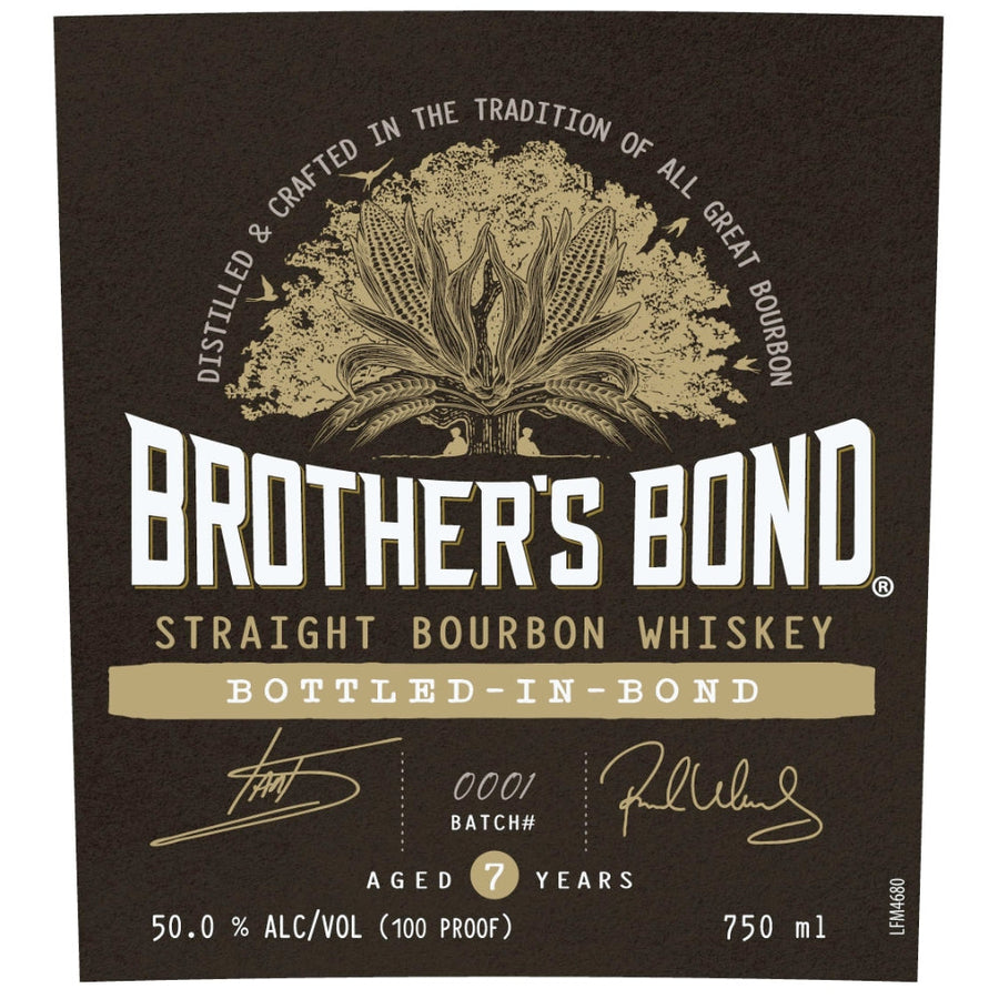 Buy Brother’s Bond 7 Year Old Bottled in Bond Bourbon Online -Craft City