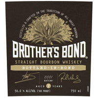 Buy Brother'•s Bond 7 Year Old Bottled in Bond Bourbon Online -Craft City