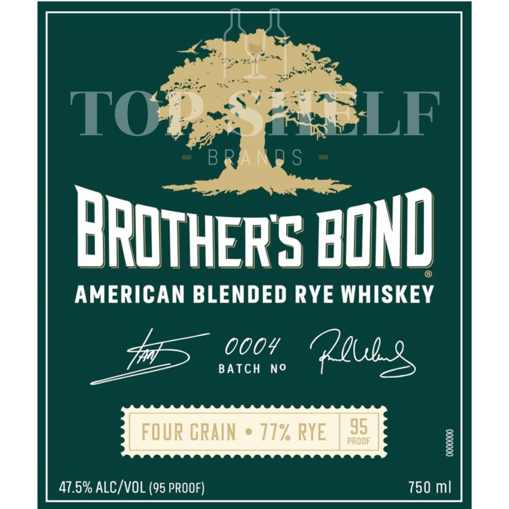 Buy Brotherôs Bond American Blended Rye Batch #4 By Ian Somerhalder & Paul Wesley Online -Craft City