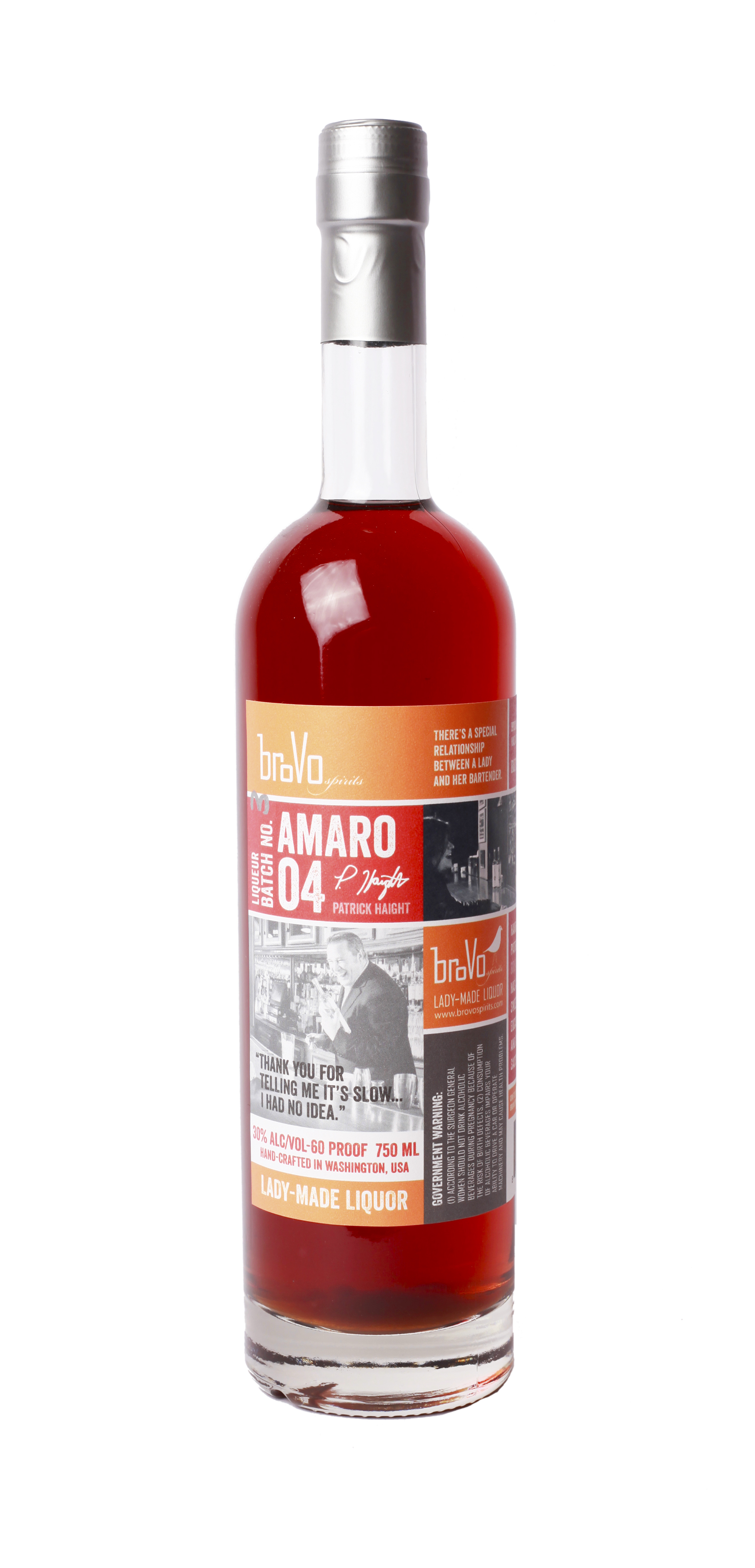 Buy Brovo Amaro Liqueur #4 750ML Online -Craft City