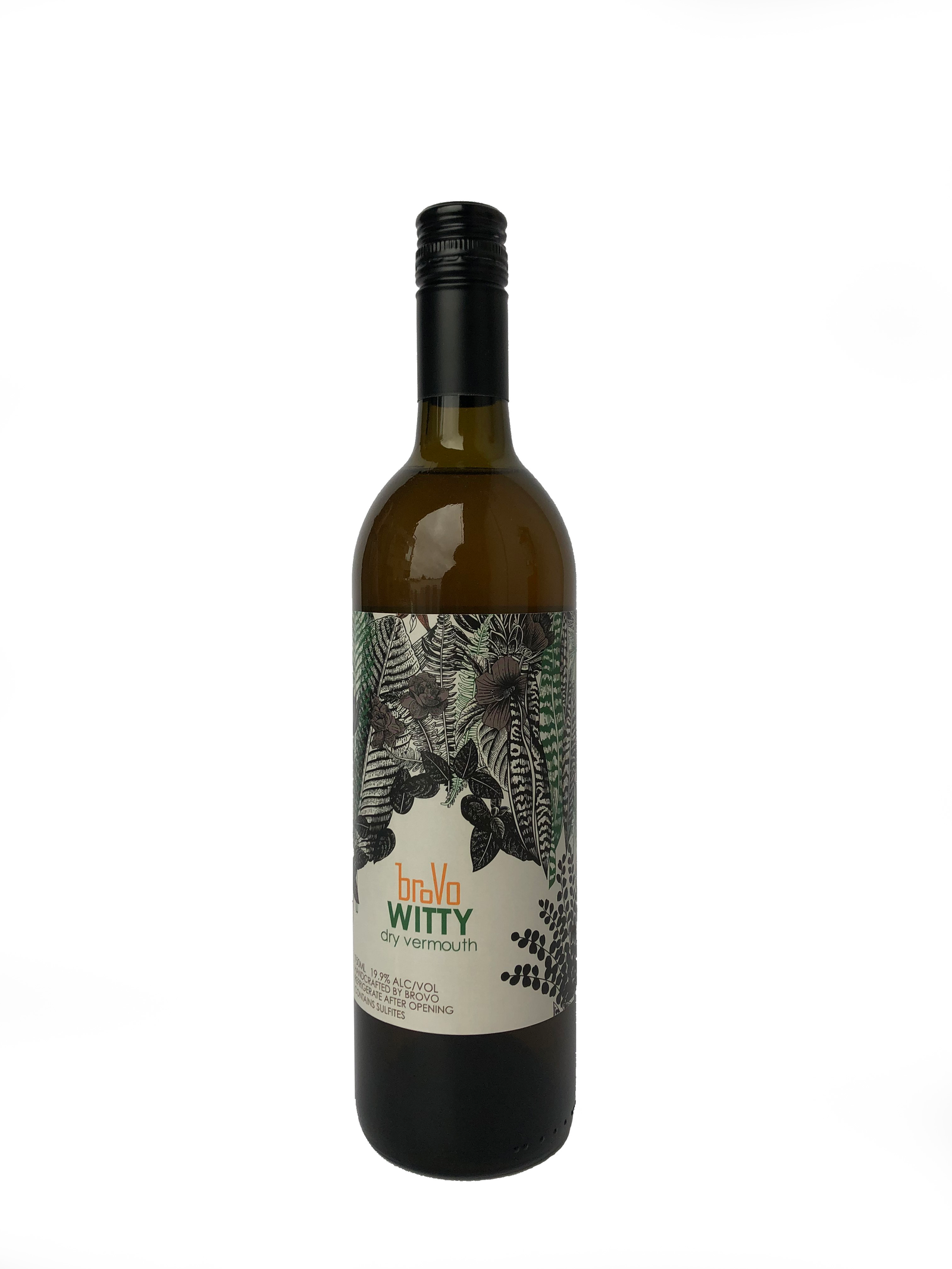 Buy Brovo Vermouth Witty Dry White 750ML Online -Craft City