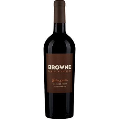Buy Browne Family Vineyards Cabernet Franc Premier Collection Columbia Valley 2020 750ML Online -Craft City