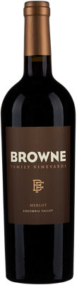 Buy Browne Family Vineyards Merlot Family Vineyards Columbia Valley 2020 750ML Online -Craft City