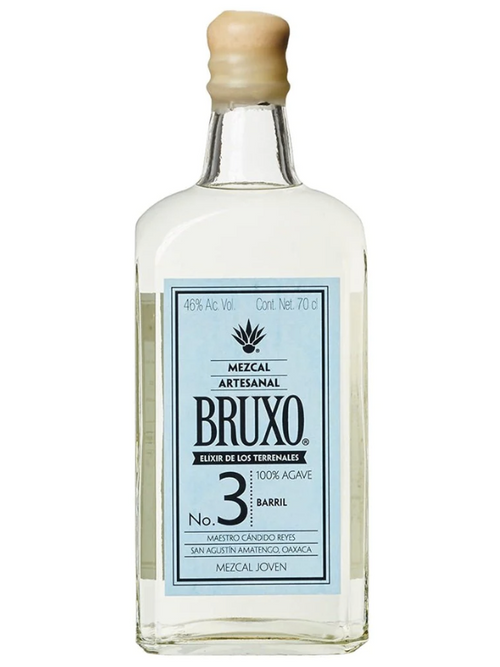 Bruxo Mezcal Artesanal Joven No. 3 Barril 92 750ML