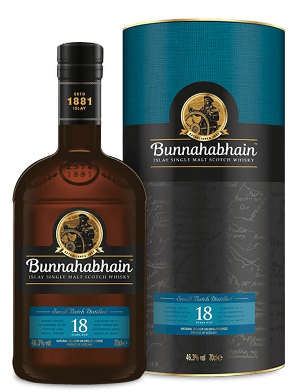Bunnahabhain Single Malt Scotch 18 Yr 92.6 750ML