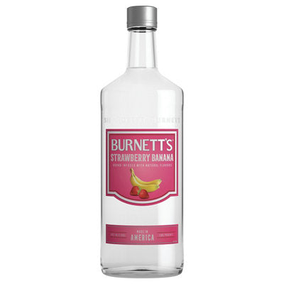 Buy Burnett'S Strawberry Banana Flavored Vodka 60 750ML Online -Craft City