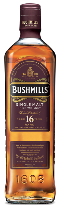 Buy Bushmills Malt 16YR 3WD 750ML Online -Craft City