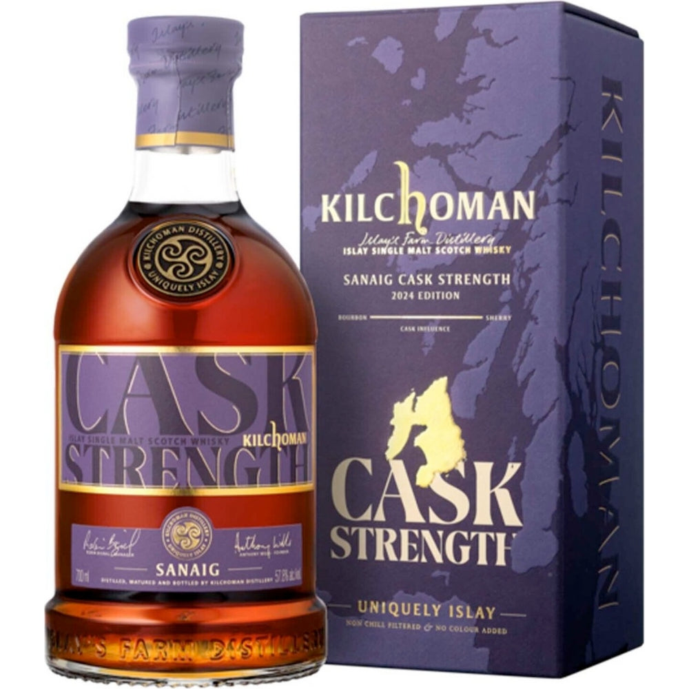 Kilchoman Sanaig Cask Strength Scotch Whisky