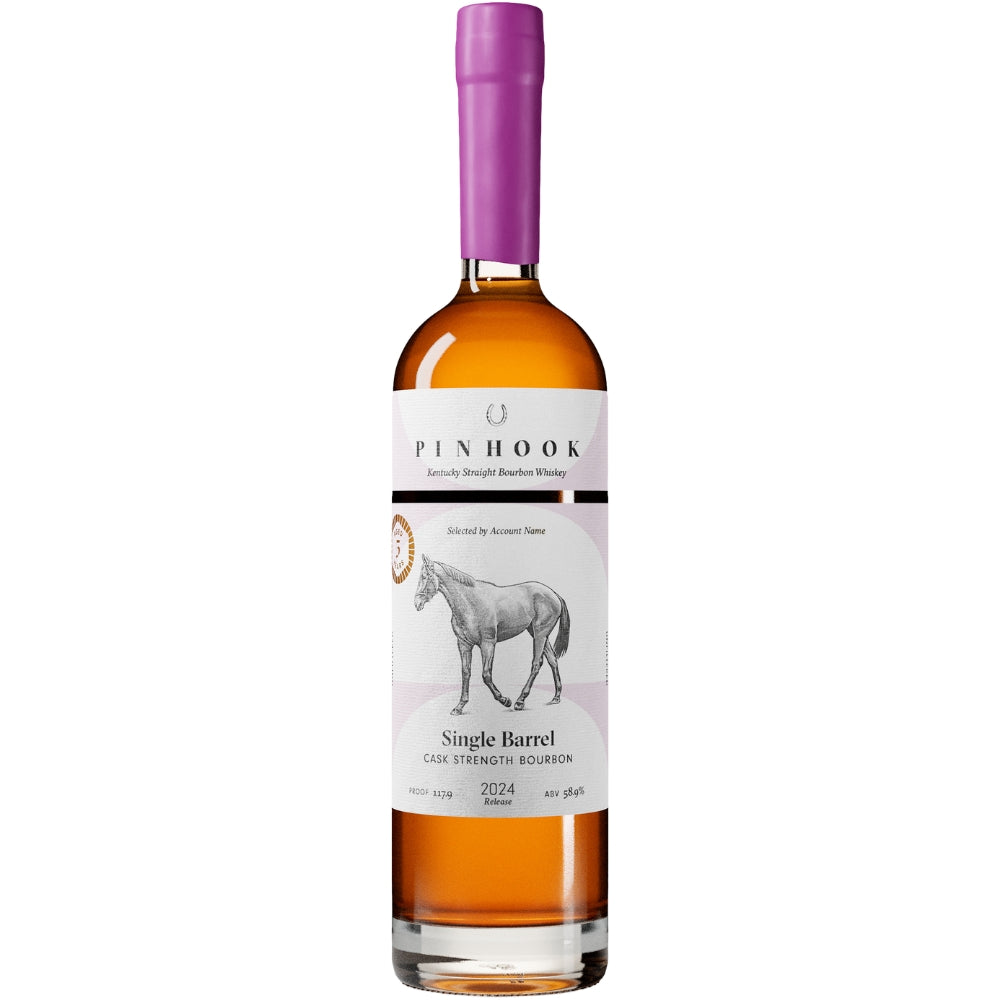 Pinhook 5 Year Single Barrel Cask Strength Bourbon 2024 Release