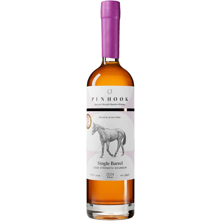 Pinhook 5 Year Single Barrel Cask Strength Bourbon 2024 Release
