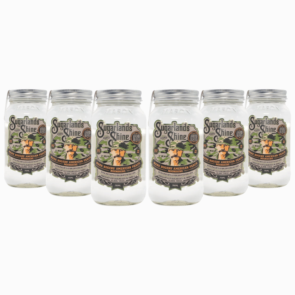 Sugarlands Mark Rogers American Peach Moonshine 6pk Bundle