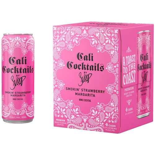Buy Cali Cocktails by Snoop Smokinô Strawberry Margarita 4pk Online -Craft City