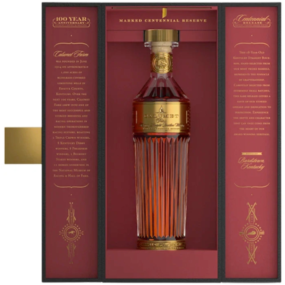 Buy Calumet Farm 18 Year Bourbon Trophy Decanter 100th Anniversary Release Online -Craft City