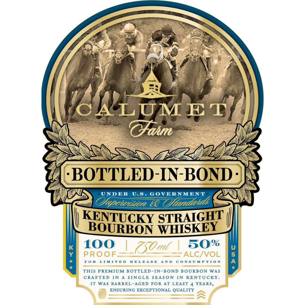 Buy Calumet Farm Bottled in Bond Kentucky Straight Bourbon Online -Craft City