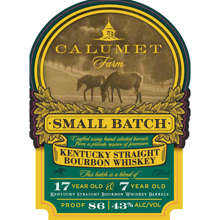 Buy Calumet Farm Small Batch 17 Year Old & 7 Year Old Blended Bourbon Online -Craft City