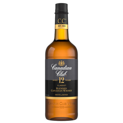Buy Canadian Club Canadian Whisky Classic 12 Yr 80 750ML Online -Craft City