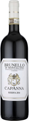Buy Capanna Brunello Di Montalcino Riserva 2016 750ML Online -Craft City