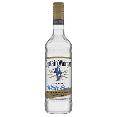 Buy Captain Morgan Light Rum Signature White Caribbean Rum 80 1L Online -Craft City