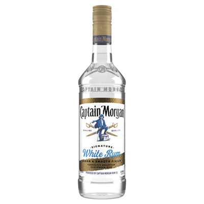 Buy Captain Morgan Light Rum Signature White Caribbean Rum 80 750ML Online -Craft City