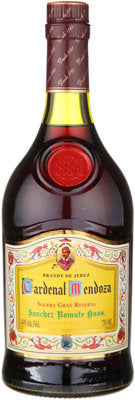 Buy Cardenal Mendoza Brandy De Jerez Solera Gran Reserva 80 W/ White Gift Box 750ML Online -Craft City
