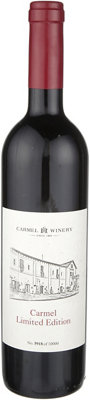 Buy Carmel Winery Red Wine Carmel Limited Edition Upper Galilee 750ML Online -Craft City