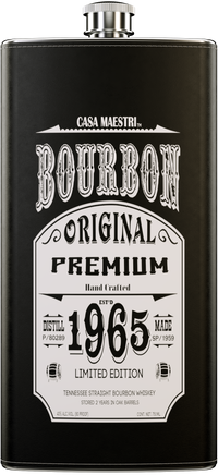 Buy Casa Maestri Bourbon Flask 1965 750ML Online -Craft City